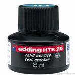 Edding HTK25 Mavi Fosforlu Kalem Yedek Mürekkebi