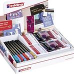 Edding Keçeli Kalem 1.0Mm 40+6 Lı Metlik Set Stand Ed1200