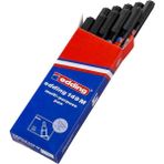 Edding M Seri 149M 1.0 mm Siyah Asetat Kalemi Ergonomik Tasarım ve Kaymaz Yüzey ile