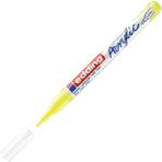 edding markör kalem akrilik ınce uçlu fosforlu sarı 065 (10 lu paket) - Yok
