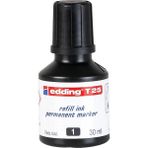 Edding Mürekkep 25 ml Siyah ( E-T25) - Yazı Tahtası Mürekkebi - Gramaj