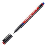 Edding Silgili Asetat Kalemi Cd Kalemi Cok Amacli Silinmez Kalem Permanent Marker Kırmızı Edding 147S