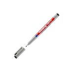 Edding Silinebilir 0.6 mm Siyah Asetat Kalemi