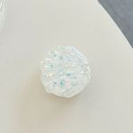 Edelfu Popsocket Deniz Kabuklu Telefon Tutucu, Yapıştırmalı Epoksi Yüzey Parmak Tutucu Standlı - Beyaz