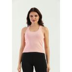 Edelle Somon Askılı Slim Fit Ribana Kadın Atlet - XL