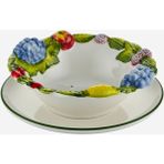 Edelweiss Italy Beyaz Seramik Servis Kasesi 28 cm