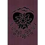 Edelweiss - Notebook, Lined (Burgundy): Edelweiss Journal, Daily Planner, Wedding Planner, Recipe Book - 6x9