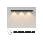 edewatt 40cm Sensörlü Şarjlı LED Dekoratif Lamba Mıknatıslı 3 Farklı RENK ŞERİT LED