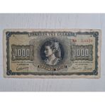 Edi Antik 1942 Yunanistan 1.000 Drahmi Banknot Para, Yunan Parası