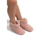 Edi Peluş Kadın Ev Botu Pembe 37/41