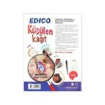 Edico Buzlu Küçülen Kağıt 20 x 26 cm 2'li Paket 7 Kat Küçülme Özelliği ile Eğlenceli Tasarımlar