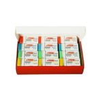 Edil Soft Yumuşak Renkli Silgi - Edil 4 Renk Silgi - 24'lü Paket