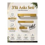 edil tasarim Yapışkanlı Havlu Askı Takımı,El havlu askısı&Kağıt Havlu Askısı&Tuvalet Kağıtlığı,3 Ürün Birlikte
