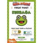 Edip Baskı Okul Etiketi KURBAĞA Fırsat Paket - FIRSAT PAKET