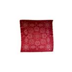 EDİRNE KIRMIZISI Edirne Kırmızısı Çini Desen 65x65 Fular