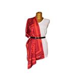 EDİRNE KIRMIZISI Edirne Kırmızısı Muradiye Fular 45x145