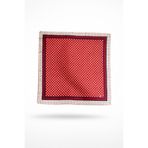 EDİRNE KIRMIZISI Puantiye 65x65 Fular