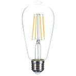EDİSON 4'lü Led Rustik Ampul Şeffaf 6 W Sarı Işık 2700k 8699089463811