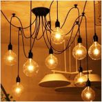 EDİSON G95 Flamanlı Rustik 6w Led Ampul 5'li Dekoratif Vintage Aydınlatma Amber Rengi