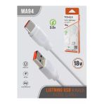 Edit Teknoloji Tonex 18W Type-C Usb Kablo | 3A Hızlı Şarj | Dayanıklı Ve Güvenli Kablo