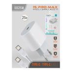 Edit Teknoloji Tonex 25W Pd Hızlı Şarj Aleti + Type-C / Type-C Kablo | Güvenli Ve Stabil Hızlı Şarj