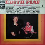 Edith Piaf - De L'accordéoniste À Milord - La Vie En Rose - Yabancı 33'lük Plaklar