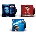 Edith Piaf La Vie En Rose Elvis Presley The King Of Rock'n Roll Frank Sinatra Ultimate Plak Seti