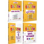 Editör Yayınevi 1. Sınıf Bilsem Sınavı Hazırlık Seti 4 Kitap Tamamı Çözümlü Eğitim Paketi