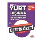 Editör Yayınevi 2026-2027 Editör 13 Aralık Güncel Meb Yurt Dışı Öğretmenlik Sınavı Özetin Özeti Ve 5 Deneme Sınavı