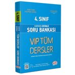 Editör Yayınevi 4. Sınıf VIP Tüm Dersler Soru Bankası Mavi Kitap - Karekod Çözümlü