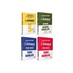 Editör Yayınları 2020 8. Sınıf LGS 1. Dönem Sayısal - Sözel eneme Sınavları Üçlü Set