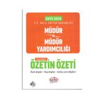 Editör Yayınları 2024 EKYS MEB Müdür ve Müdür Yardımcılığı Özetin Özeti
