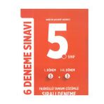 Editör Yayınları 5. Sınıf 6 Deneme Sınavı Tamamı Çözümlü Yeni
