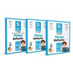 Editör Yayınları 5. Sınıf Süreç Odaklı Türkçe Defterim 3 Adet Fasikül
