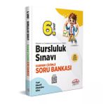 Editör Yayınları 6. Sınıf Bursluluk Sınavı Soru Bankası - Karekod Çözümlü