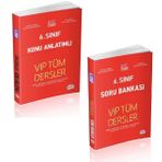 Editör Yayınları 6. Sınıf VIP Tüm Dersler Konu Anlatımlı ve Soru Bankası