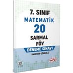 Editör Yayınları - 7. Sınıf Matematik 20 Sarmal Föy Deneme Sınavı