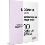 Editör Yayınları - 8. Sınıf LGS Din Kültürü ve Ahlak Bilgisi 1. Dönem 10 Deneme