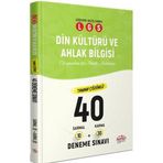 Editör Yayınları 8. Sınıf Lgs Din Kültürü Ve Ahlak Bilgisi Tamamı Çözümlü 40'lı Deneme - Dört Kalem Yayınları