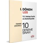 Editör Yayınları 8. Sınıf LGS T.C. Inkılap Tarihi ve Atatürkçülük 1. Dönem 10 Deneme