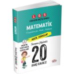 Editör Yayınları 8. Sınıf LGS Tamamı Çözümlü 20 Matematik Deneme