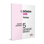 Editör Yayınları - 8. Sınıf LGS Türkçe 1. Dönem 5 Deneme