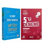 Editör Yayınları 8. Sınıf Vip Tüm Dersler Soru Ve Ünlü 5 Li Deneme Seti 2 Kitap