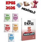 Editör Yayınları Editör 2026 Ekpss Tamamı Çözümlü Deneme Sınavı Seti 6 Kitap Bigel