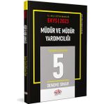 Editör Yayınları MEB EKYS Müdür ve Müdür Yardımcılığı Tamamı Çözümlü 5 Deneme Sınavı