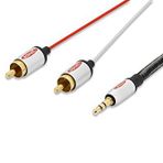 Ednet 84542 Stereo ses bağlantı kablosu 3,5 mm siyah/kırmızı/gümüş/beyaz