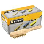 Edoni No:6 Ağaç Saplı Tel Fırça
