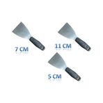 Edoni Spatula Ispatula 3 Adet Farklı Boy