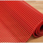 Edoplast 90 cm x 15 mt Kırmızı Zmat Paspas Kaydırmaz Havuz Kenarı Paspası Yolluk Petek Pvc Iç - Dış Mekan Islak Zemin Kaymaz - 90 x 1500 cm