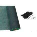 Edoplast %95 Sıklıkta Gölgelikli Yeşil Bahçe Çit Filesi